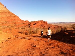 The start of the 2012 Red Hot Moab 55k. Photo: Bryon Powell