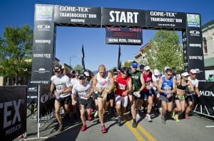 The TransRockies start in Buena Vista on Day One.