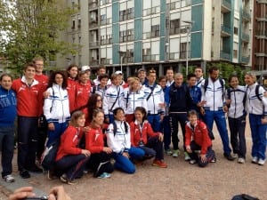 Team USA and Team Italia