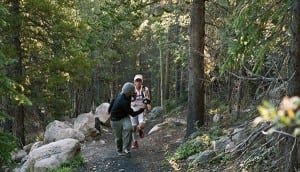 Dean films Ryan Sandes on the Leadville course 2011. © The African Attachment