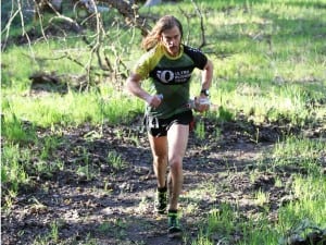 Racing the Lake Sonoma 50. Photo courtesy of Drymax.