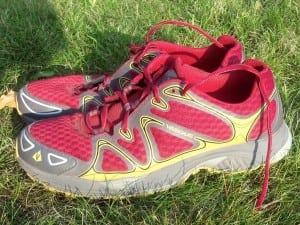 The Pendulum's lateral upper and midsole.