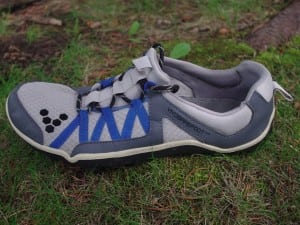 The Vivobarefoot Breatho's upper.