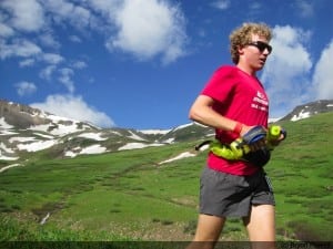 Dakota Jones running into Maggie Gulch