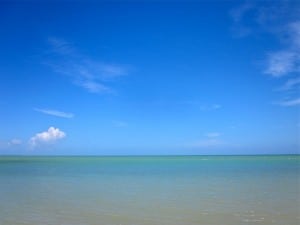 It's a long Indian Ocean way to anything else from Rodrigues. Photo: Meghan Hicks