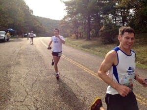 2012 UROC 100k - Dave Mackey - Sage Canaday - Max King