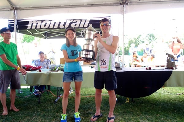 The 2014 MUC champ: Kaci Lickteig and Ian Sharman