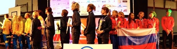 2015 IAU 100k World Championships - Womens team podium