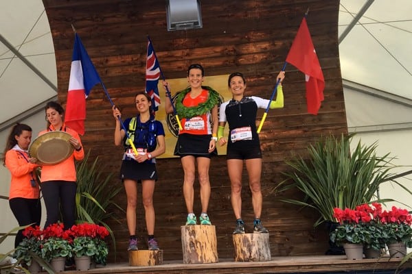2015 Les Templiers womens podium