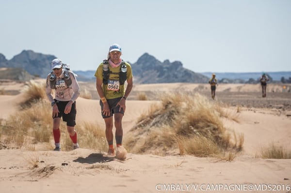 2016 Marathon des Sables - Jason Schlarb and David Hellard