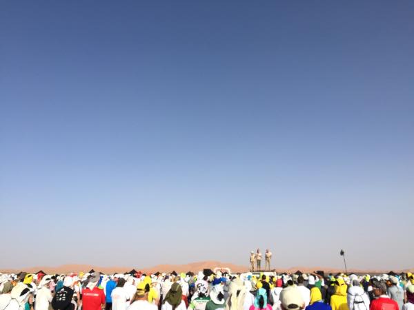 2016 Marathon des Sables check-in day