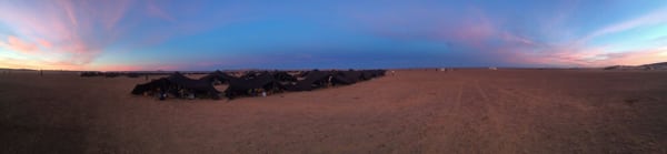 2016 Marathon des Sables tent scene