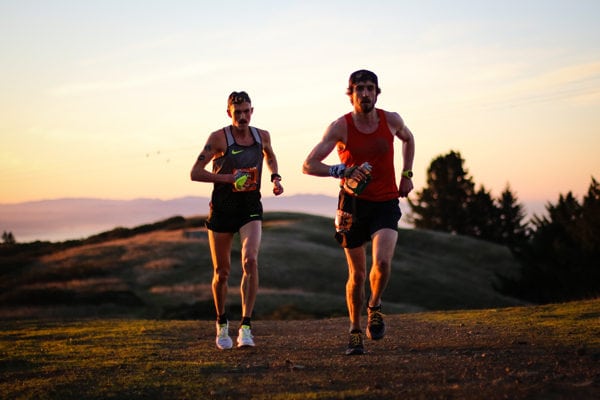 2016 The North Face Endurance Challenge 50 Mile Championships - David Laney and Paddy O'Leary mile 19