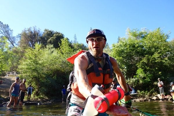 2016 Western States 100 - Jeff Browning - River Crossing