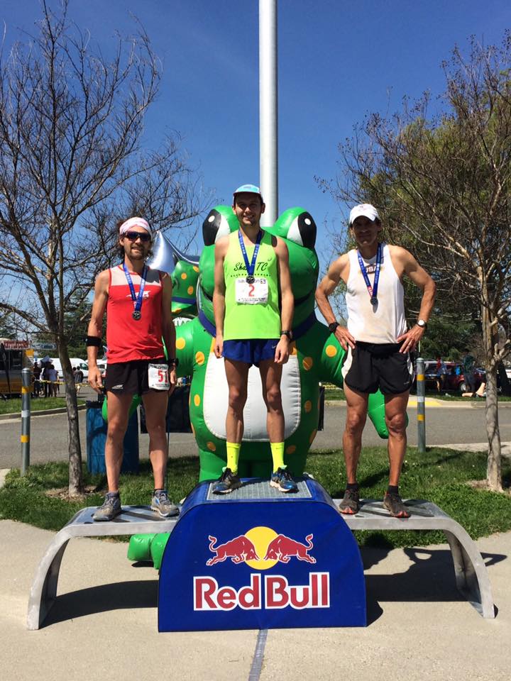 2017 American River 50 Mile men's podium