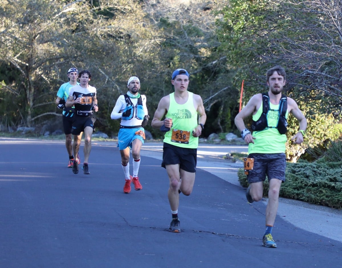 2017 TNF 50 - Stinson Beach - Paddy OLeary, Blake Hose, Tofol Castanyer, Max King, Tyler Sigl