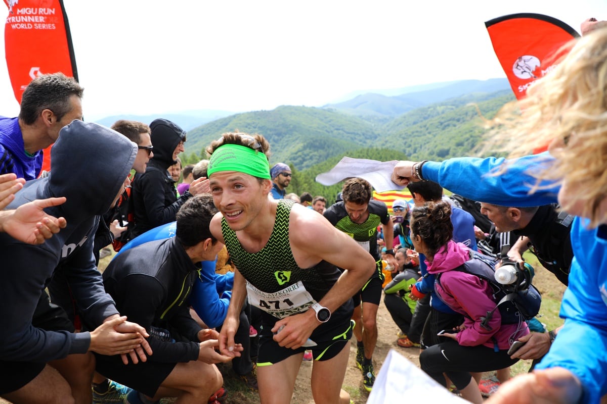 2017 Zegama-Aizkorri Marathon - Alexis Sevennec and Adrien Michaud