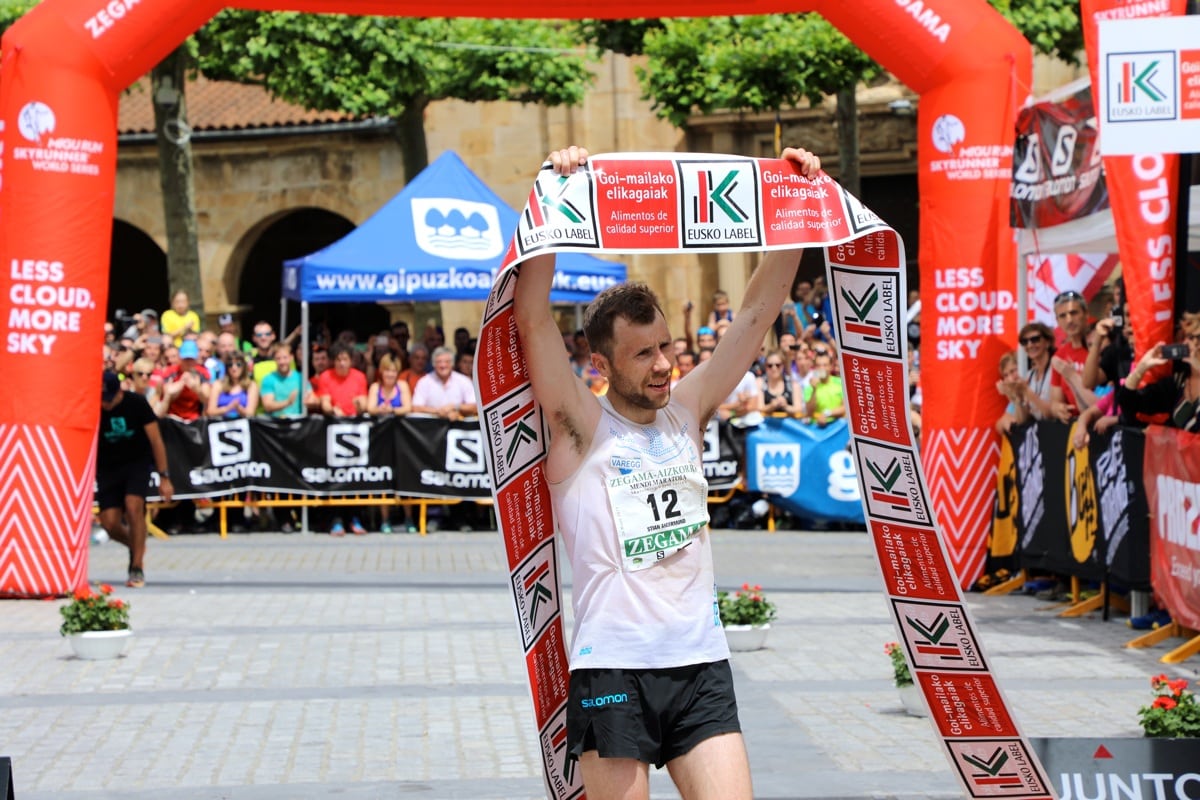 2017 Zegama Marathon - Stian Angermund-Vik - finish