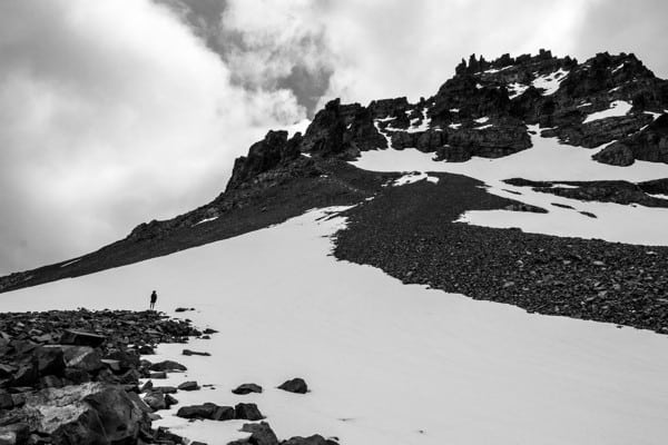 An imposing Cerro Castillo