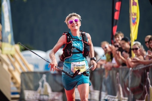 Andrea Huser - 2015 Eiger Ultra Trail second place