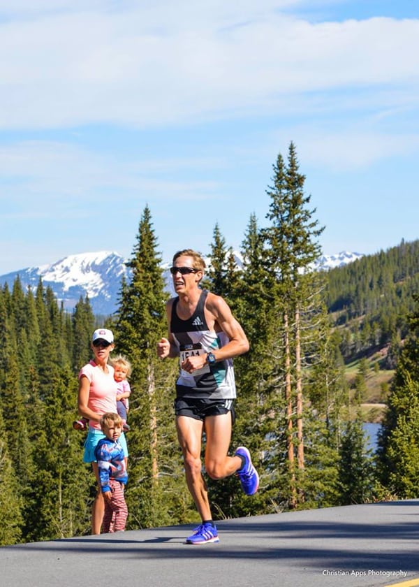 Andy Wacker - 2016 EverBank Vail Pass Half Marathon champion