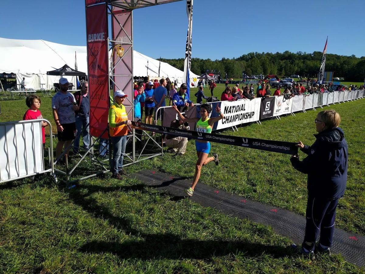 Ashley Brasovan - 2017 USATF Trail Half Marathon National Championships winner