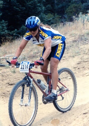 Beverley Anderson-Abbs - 1994 NORBA mountain bike