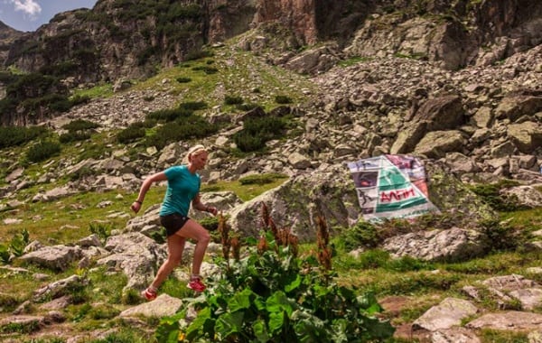 Maria Miteva Nikolova had a great 2013, with a win at the Vitosha 100k and very solid finishes at Lavaredo Ultra Trail and UTMB. Here at Skyrun Maliovitsa. Photo: Vladislav Terziiski