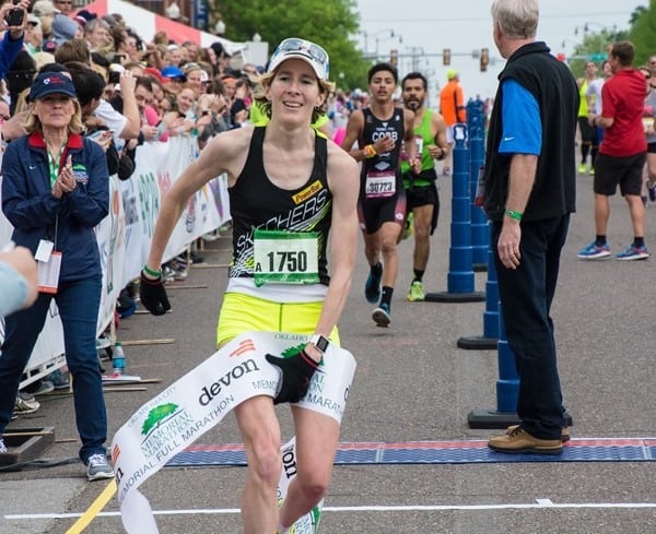Camille Herron - 2015 Oklahoma City Memorial Marathon