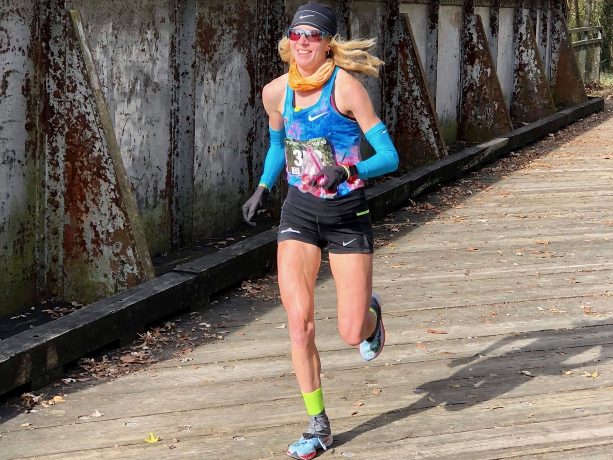 Camille Herron - 2017 Tunnel Hill 100 Mile champion