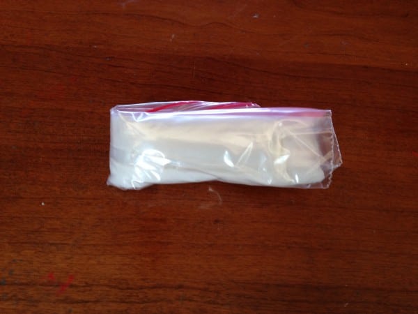 Carrying a tampon while trail running 2