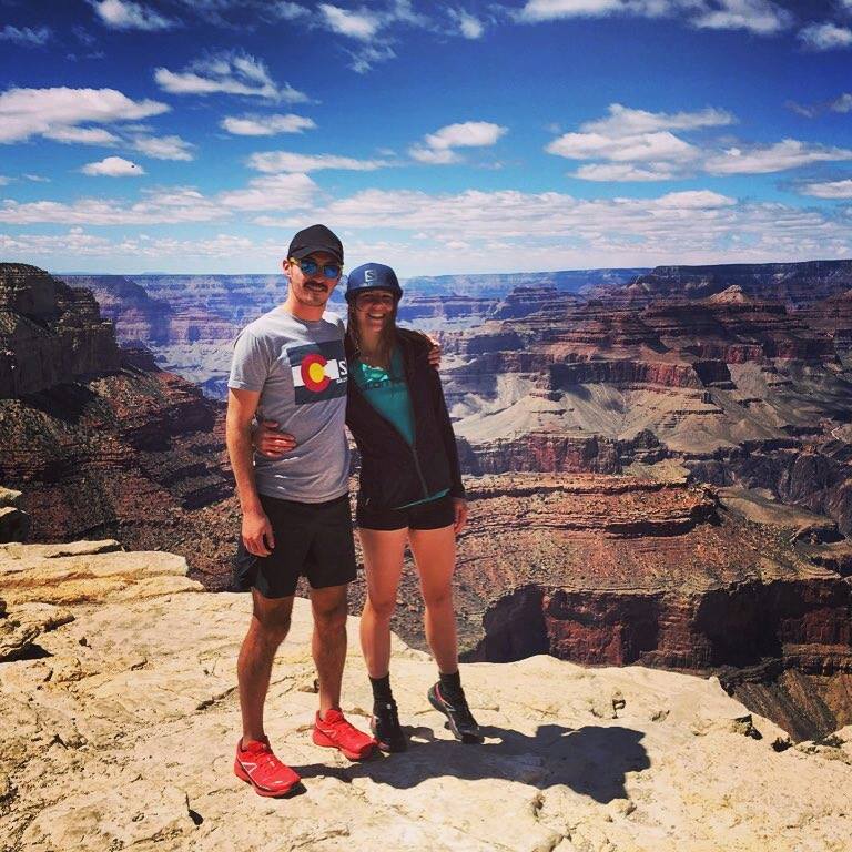 Cat Bradley at the Grand Canyon in 2016