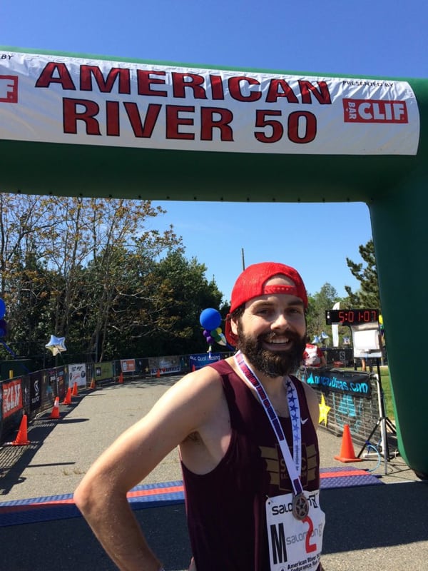 Chris DeNucci - 2016 American River 50 Mile champion
