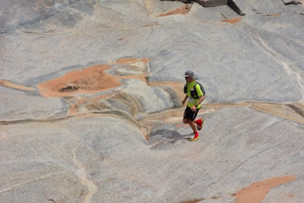 Daniel_Rowland_KAEM13_Stage_1_6 - The final section of stage 1 was climb up a worn granite and sand riverbed