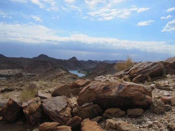 Daniel_Rowland_KAEM13_Stage_2_1 - Climbing from the previous nights camp during stage 2 revealed spectacular views of the Orange River