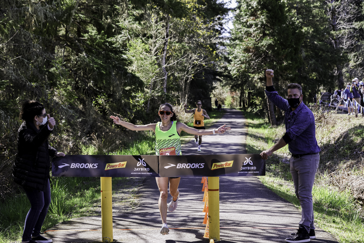 Des Linden - Record du monde 50 km - Brooks Running