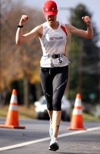 Devon Crosby-Helms winning the 2009 JFK 50 mile Devon Crosby-Helms 2009 JFK 50 mile