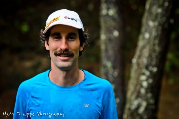 Dominic Grossman and his 'stache standing around. Dominic Grossman