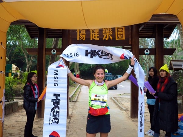 Elisa Desco - 2015 MSIG Sai Kung 28k champion - 2015 Asia Skyrunning Continental Championships champion