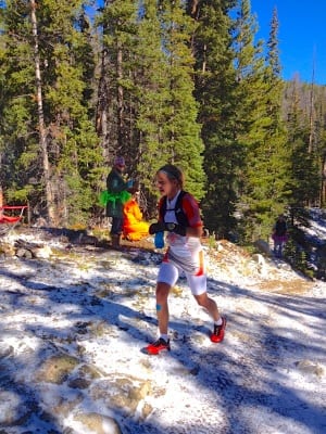 Emelie Forsberg - 2013 UROC 100k - Miners Creek