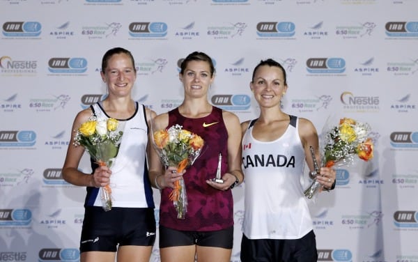 Emily Harrison - Jo Zakrzweski - Catrin Jones - 2014 IAU 50k World Championships