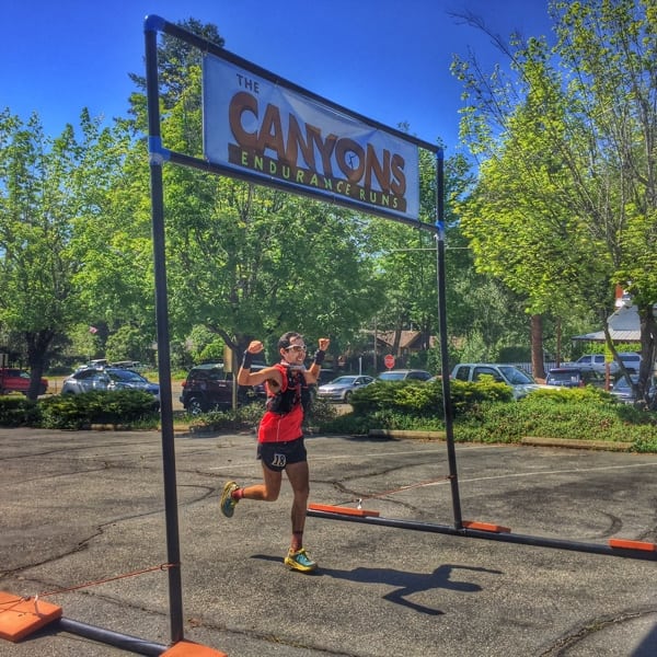 Fernando De Samaniego Steta - 2015 Canyons 100k second place