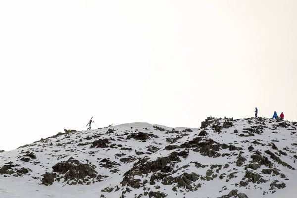 Font Blanca ISMF Individual Race scenery