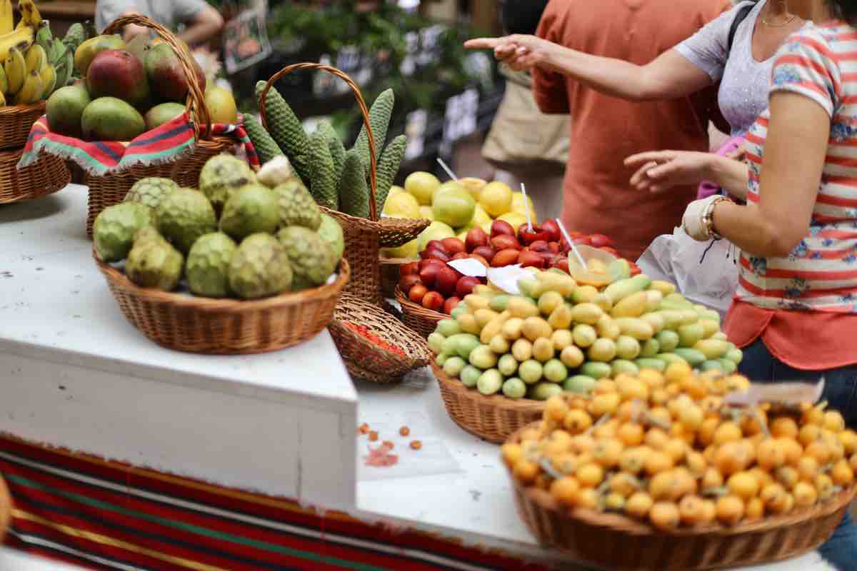 Fruit at the Mercado dos Lavradores on Madeira