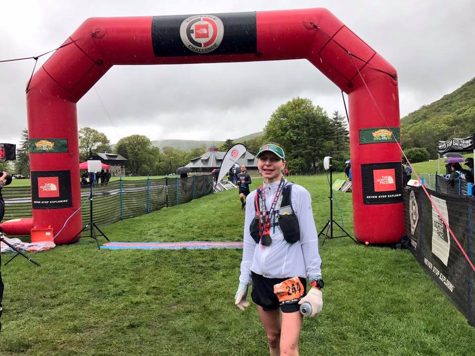 Helene Michaux - 2017 TNF EC 50 Mile - New York champion