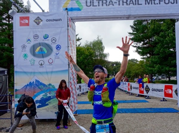 Jeff Browning - 2015 Ultra-Trail Mount Fuji third place