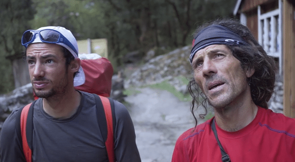 Kilian Jornet and Jordi Tosas in Langtang Valley