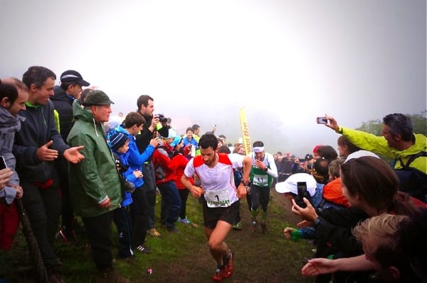 Kilian Jornet and Marco De Gasperi - 2014 Zegama Marathon
