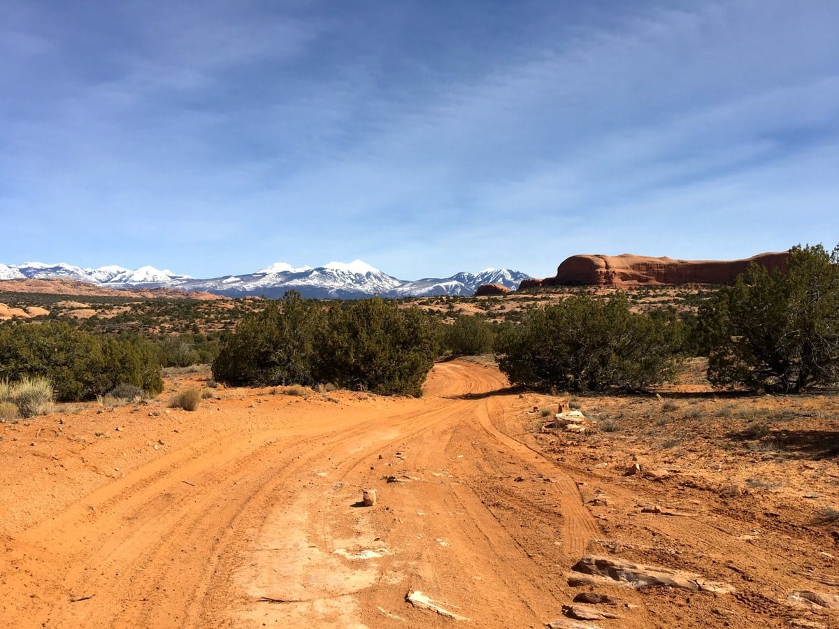 La Sals-Prostitute Butte-Behind the Rocks