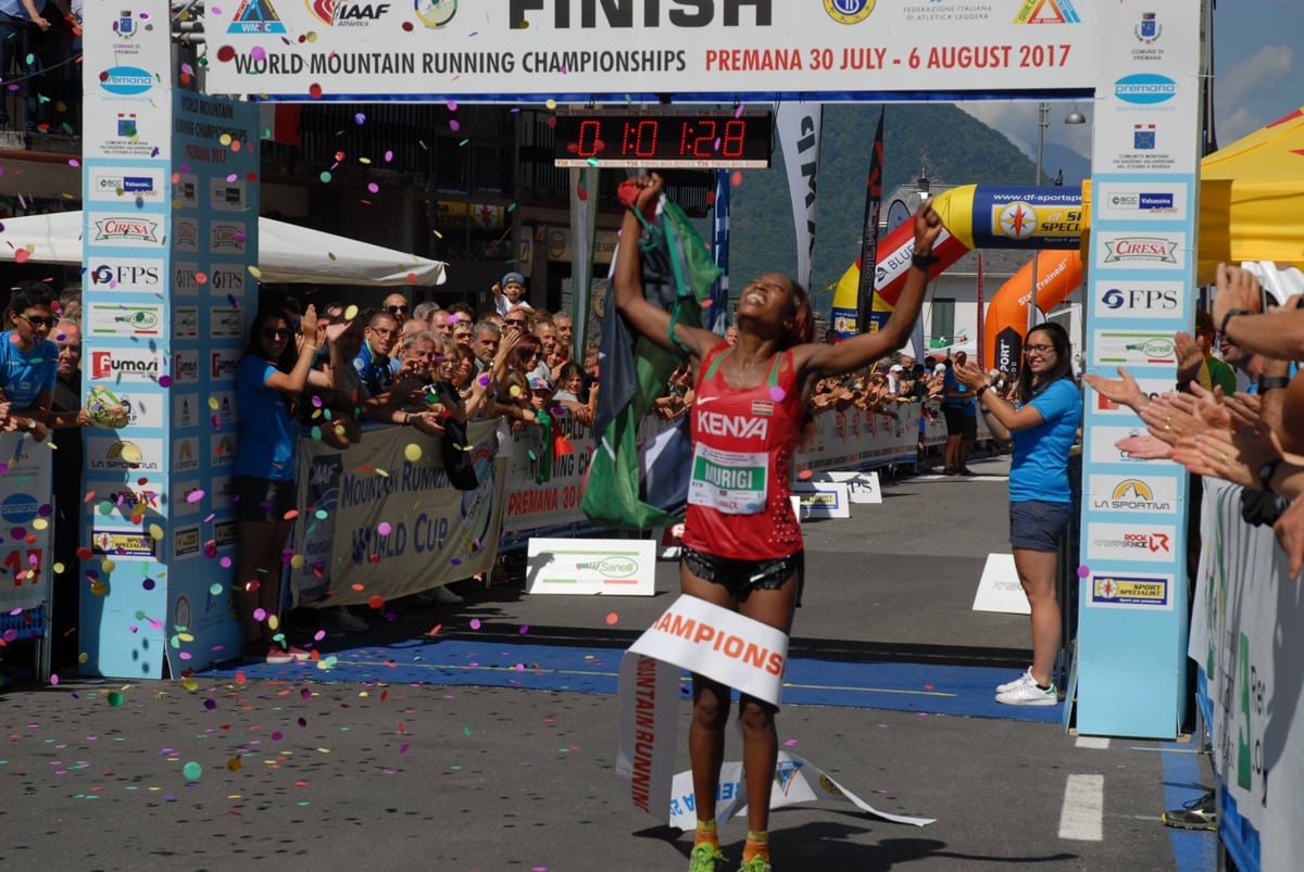Lucy Wambui Murigi - 2017 World Mountain Running Championships winner